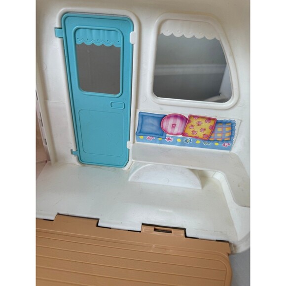 Vintage 1998 Fisher Price Loving Family RV Vacation Camper Motor Home Car - Picture 11 of 12